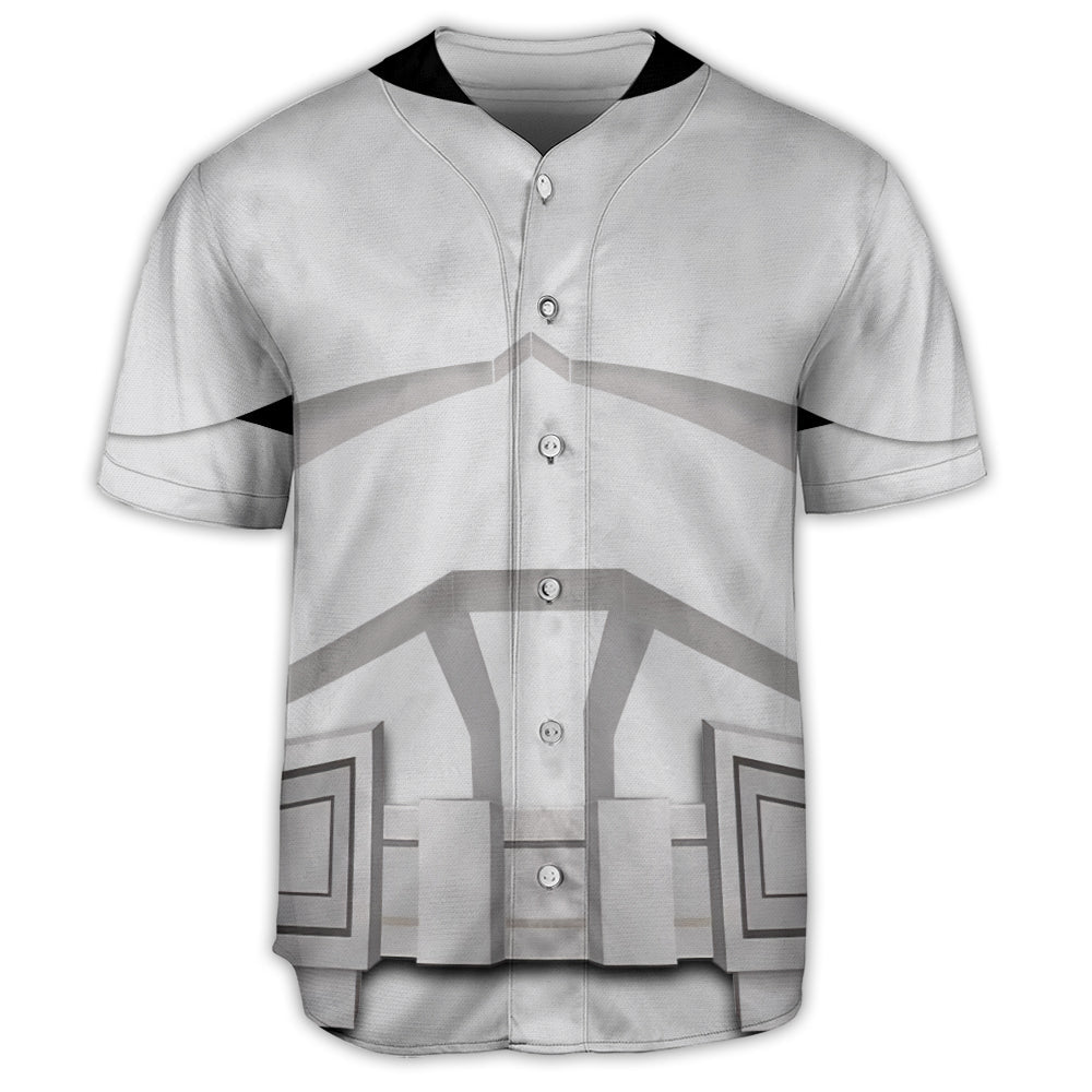 Sw Stormtrooper Cosplay – Baseball Jersey – Family Store