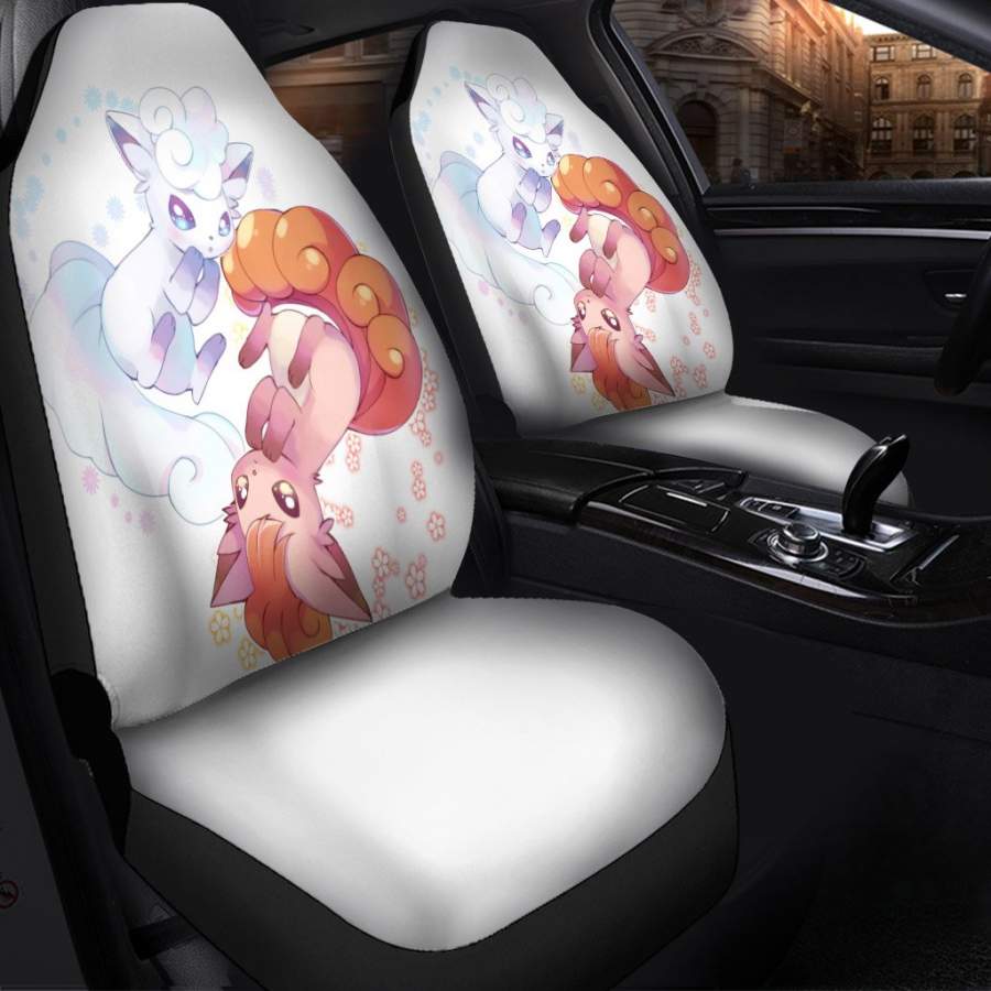 Vulpix Pokemon Seat Covers