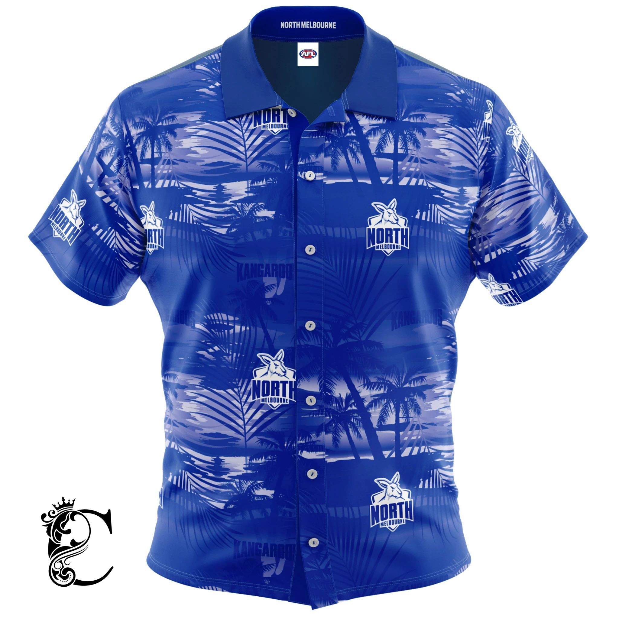 Afl North Melbourne Hawaiian Shirt