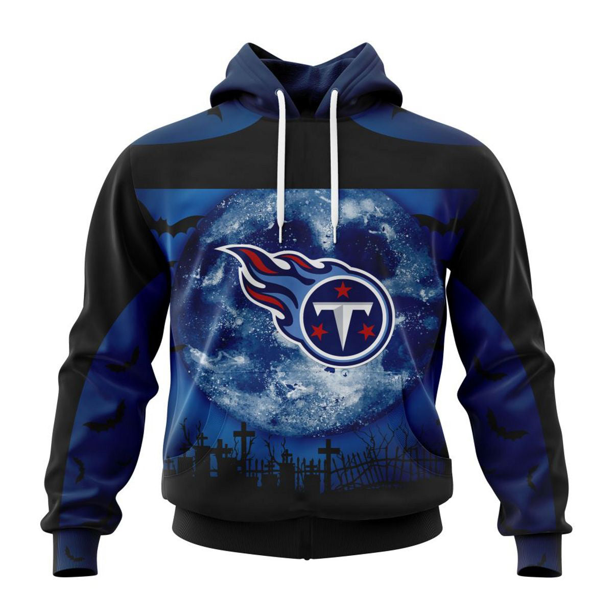 Tennessee Titans Hoodies Halloween Custom Name & Number