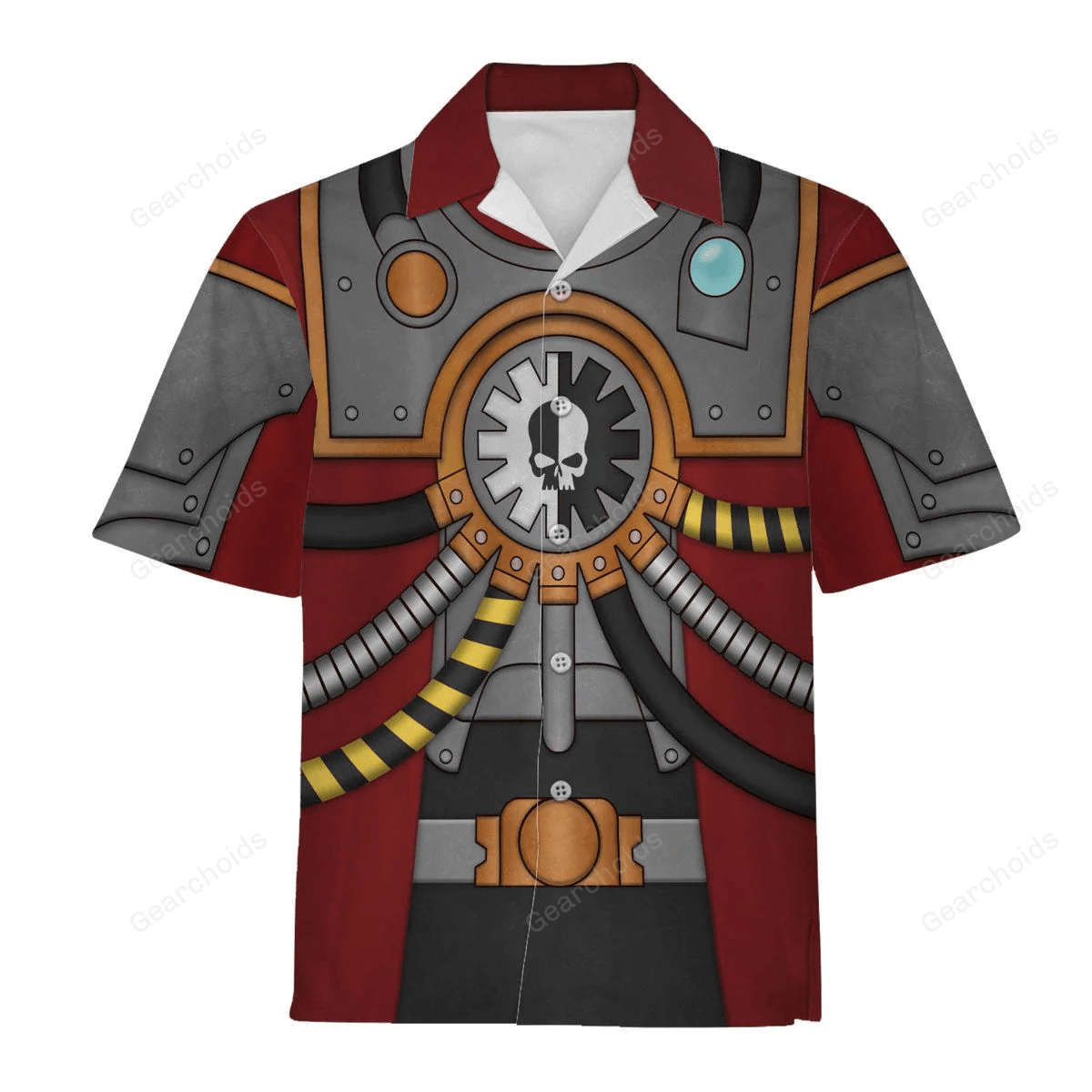 Warhammer Red Adeptus Mechanicus – Costume Cosplay Hawaiian Shirt