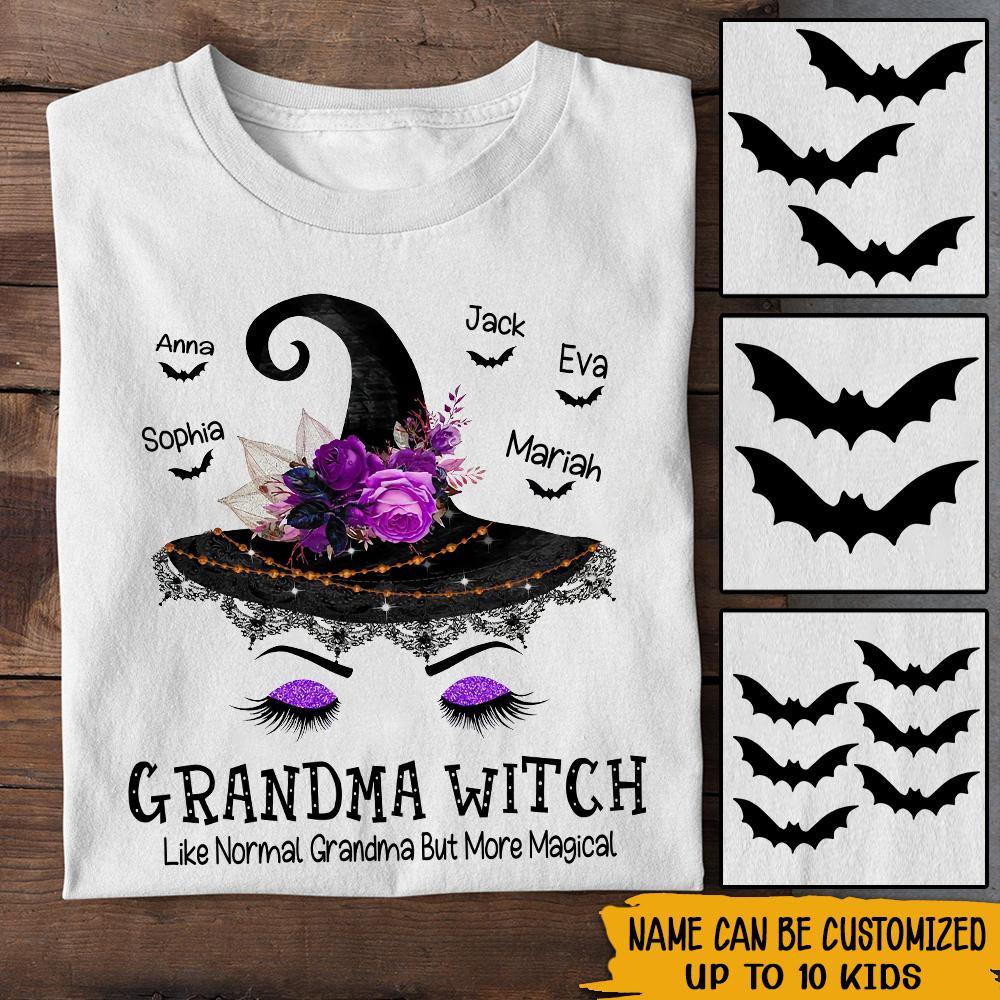 Witch Custom Shirt Grandma Witch More Magical Personalized Gift