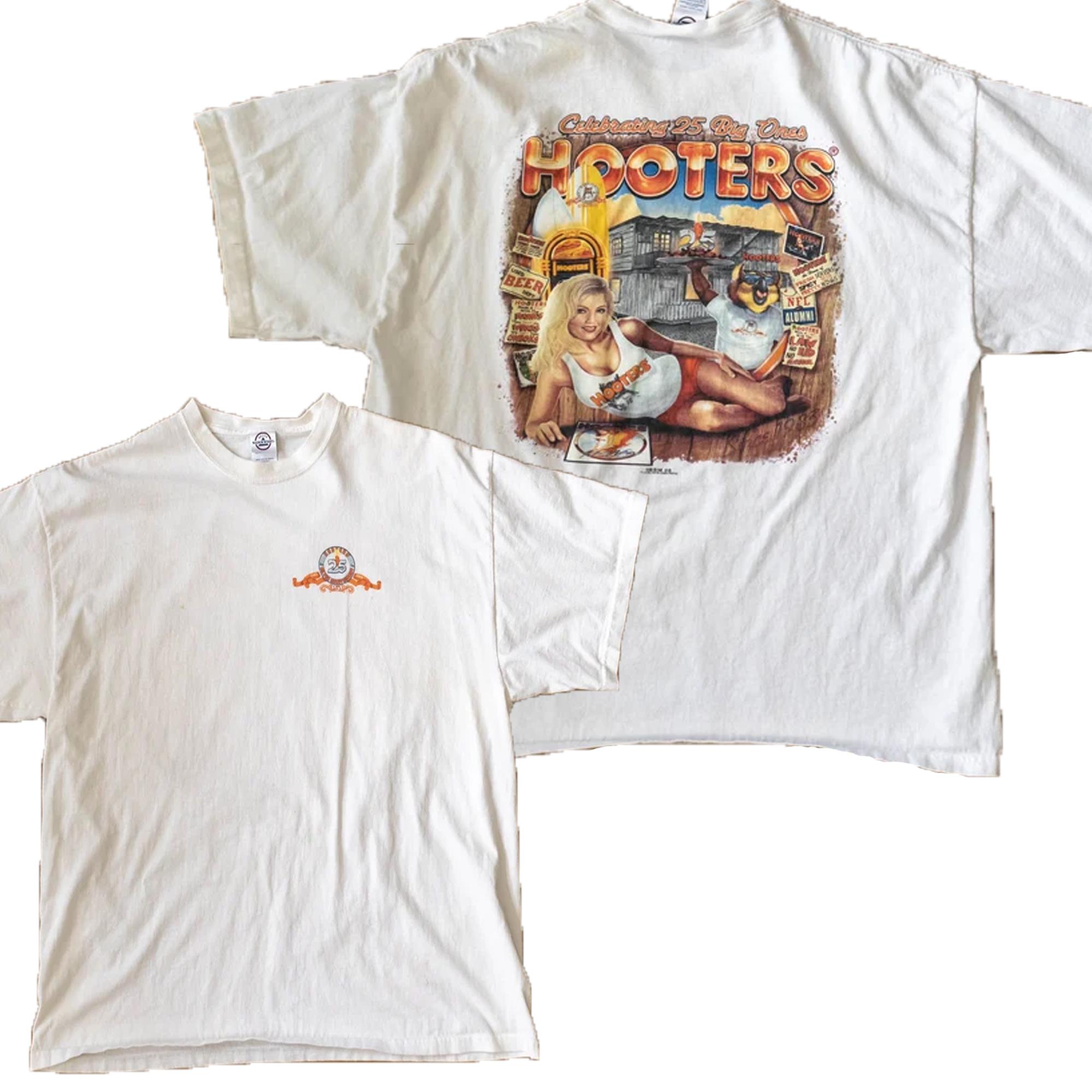 Vintage Hooters 25 Year Anniversary Special Edition Tee