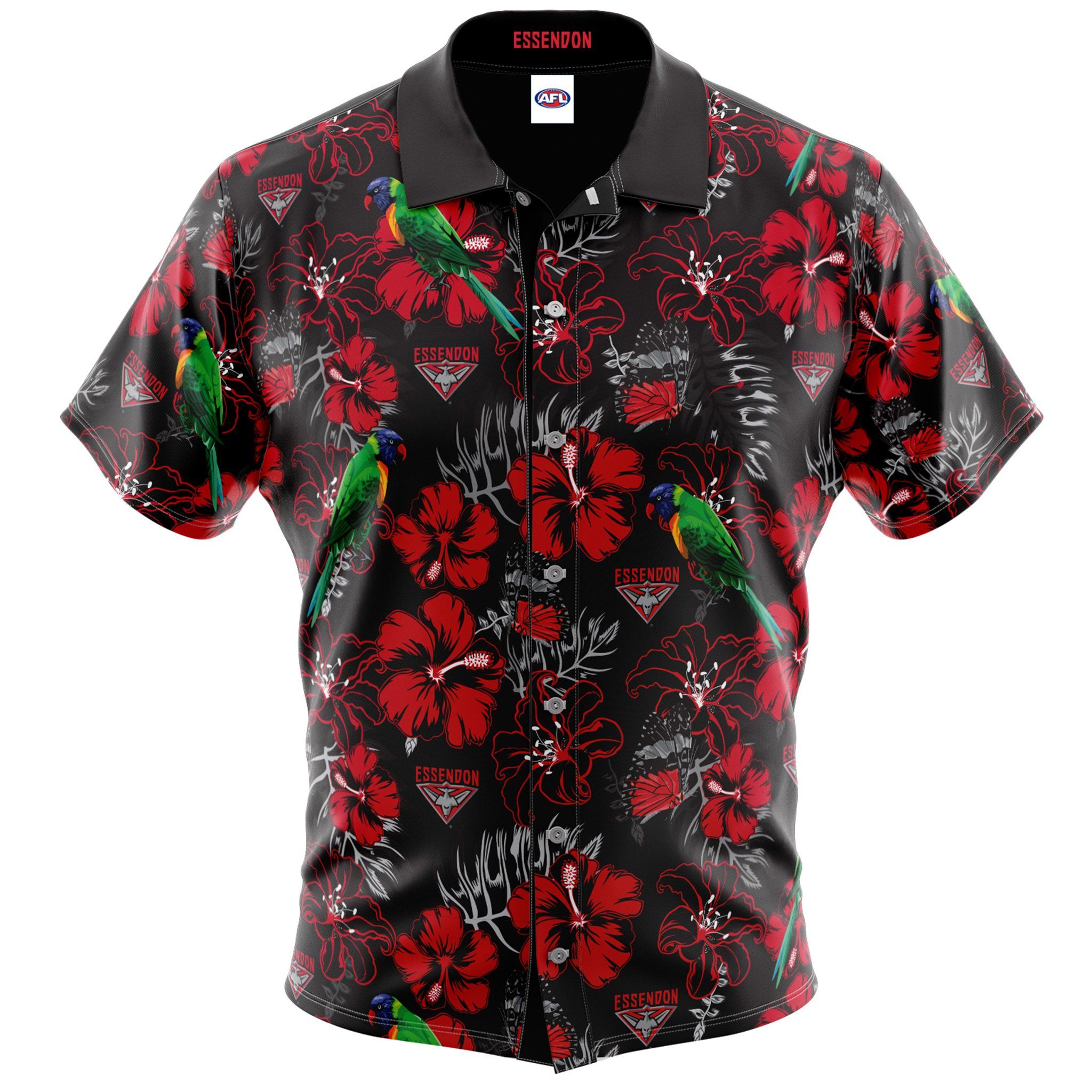 Afl Essendon Bombers Hawaiian Shirt