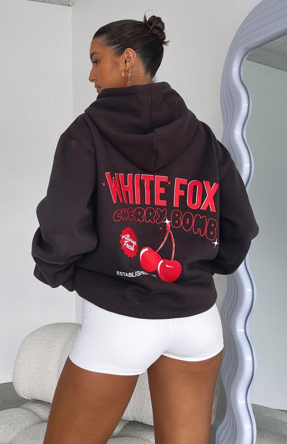 White Fox Cherry Bomb Hoodie