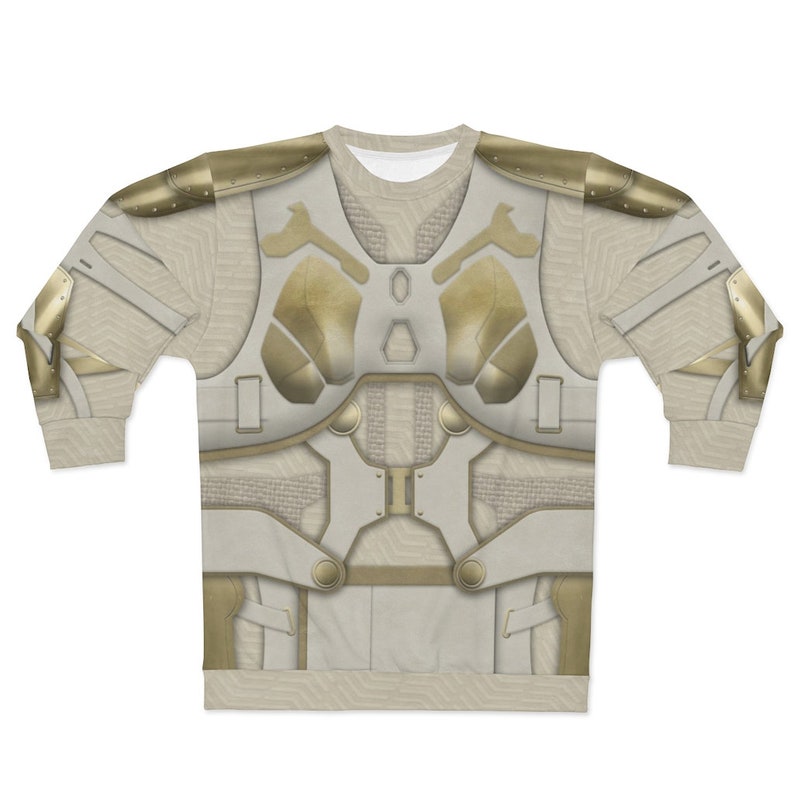 Valkyrie White Armor Female Asgardian Sweater