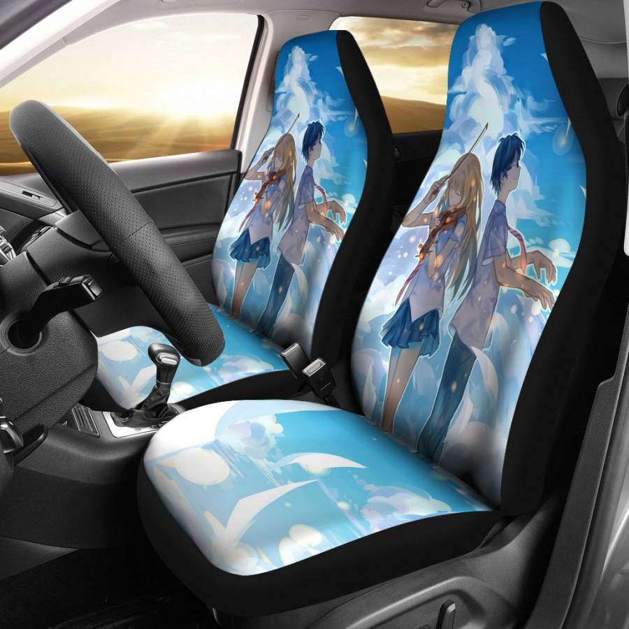 Your Lie In April Poster Seat Covers