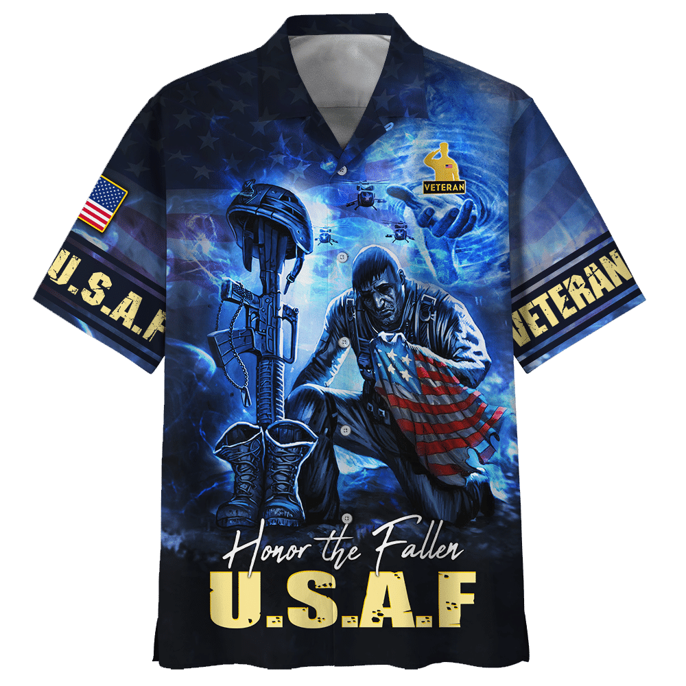 Air Force Honor The Fallor U.S.A.F Hawaiian Shirt