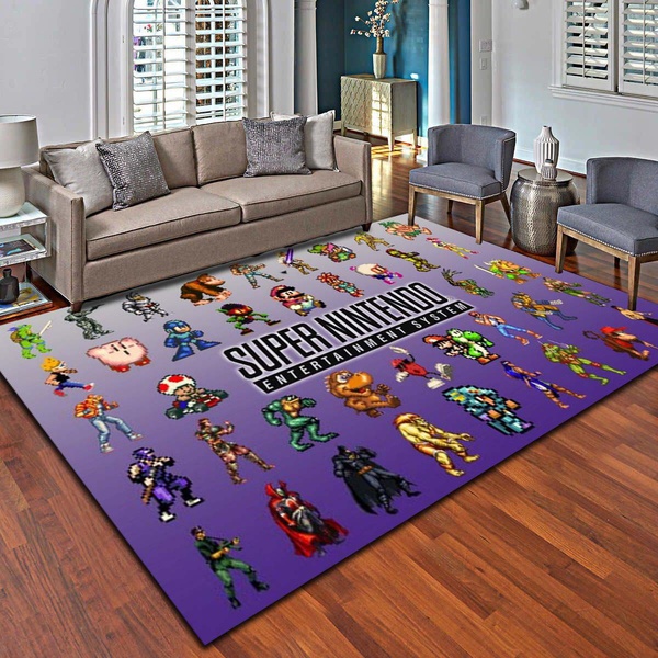 Super Nintendo Area Rug