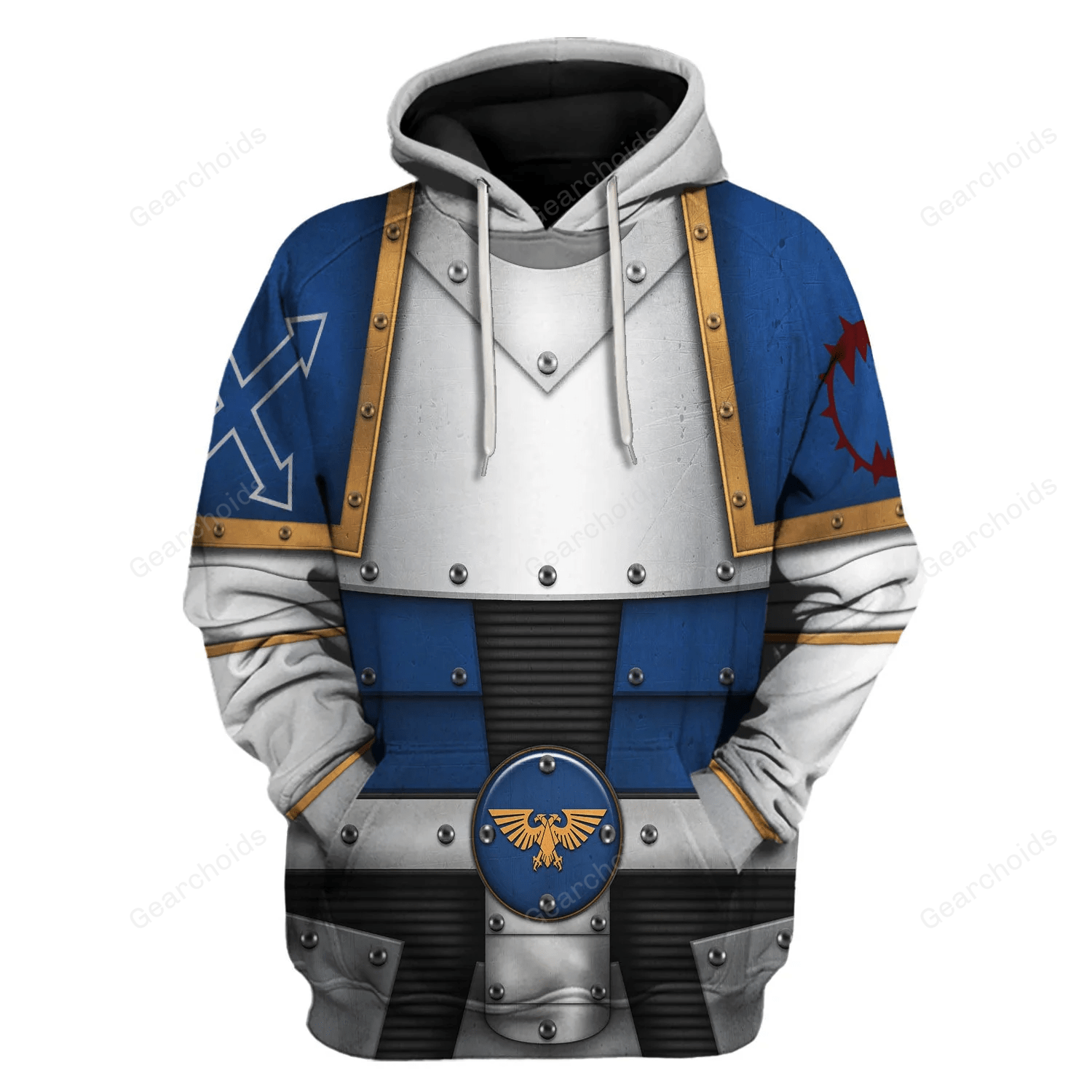 Pre-Heresy World Eaters Legion Colour Scheme – Costume Cosplay Hoodie Sweatshirt Sweatpants