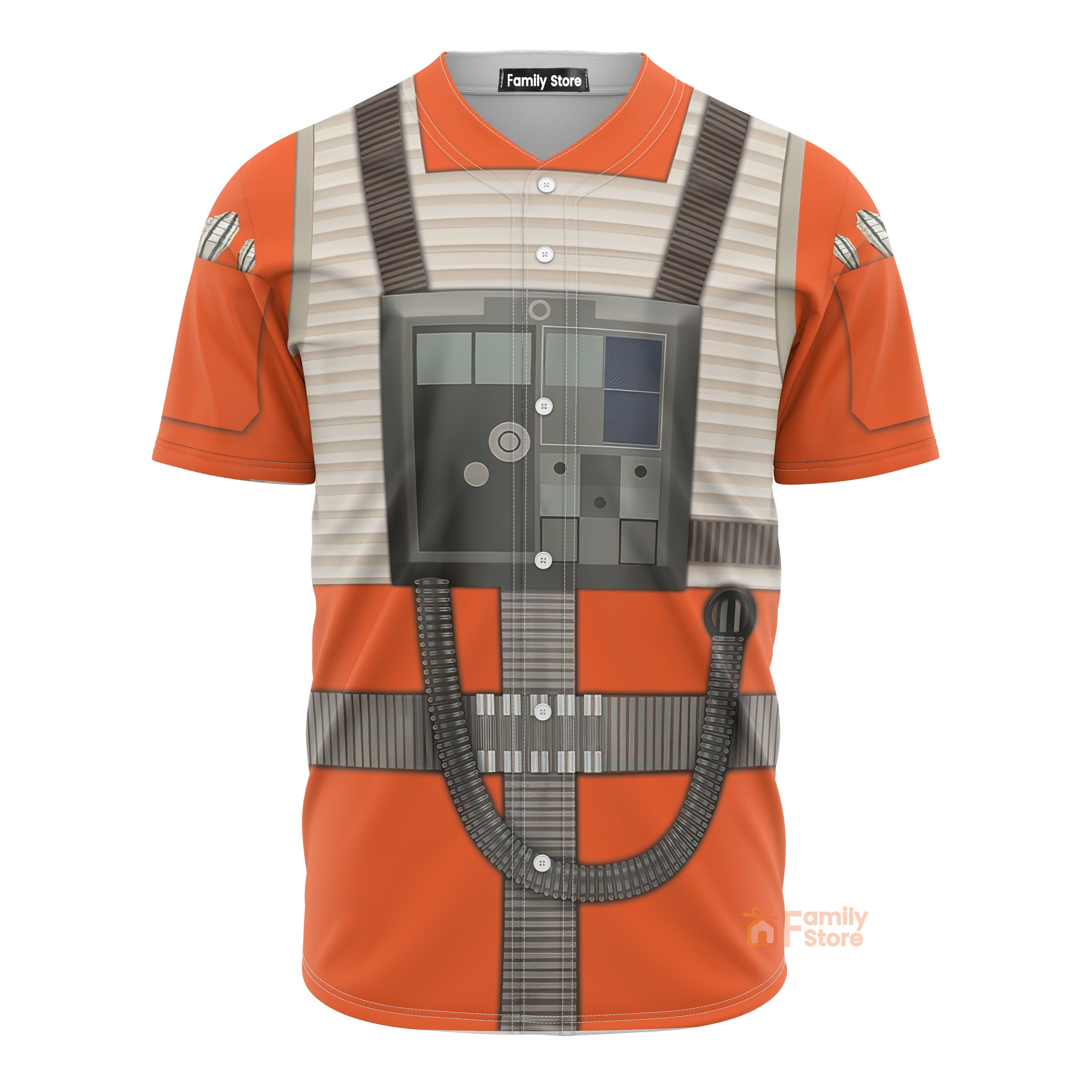 Sw Rebel Pilot Cosplay – Baseball Jersey – Family Store