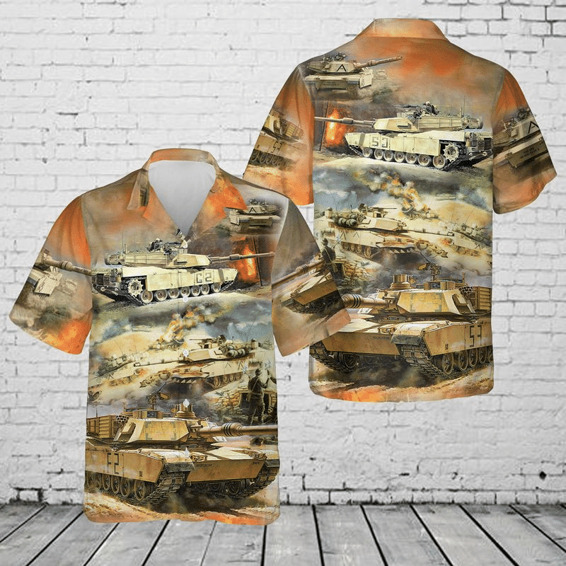 Abrams Tank Hawaiian Shirts Aloha Hawaii Shirt Aloha Shirt For Summer