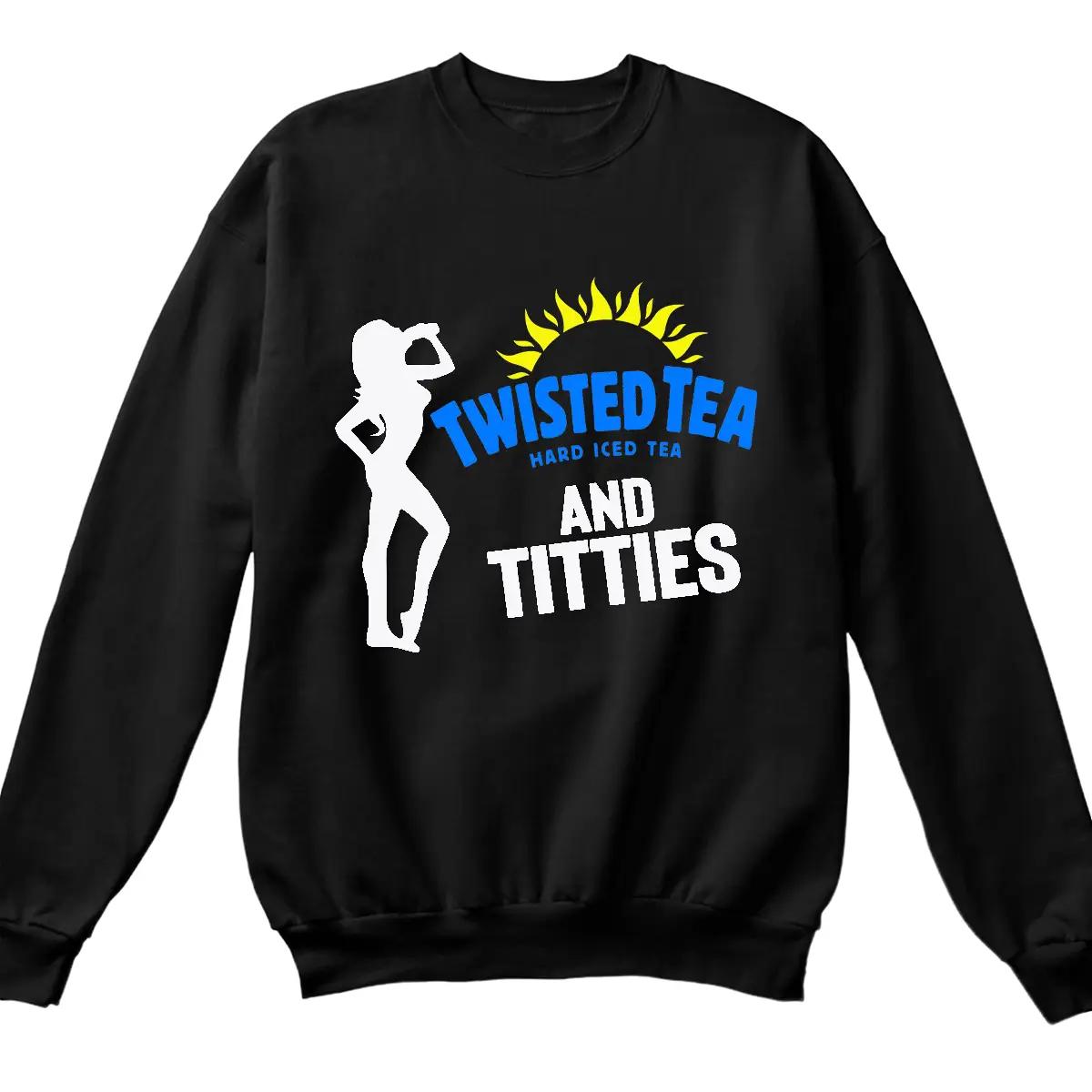 Twisted Tea Shirt, Unisex Beer Lover Sweatshirt, Cool Alcoholic Beverage Shirts, Funny Trend Sweater, Sun Flower Tshirt, Best Friend Gifts