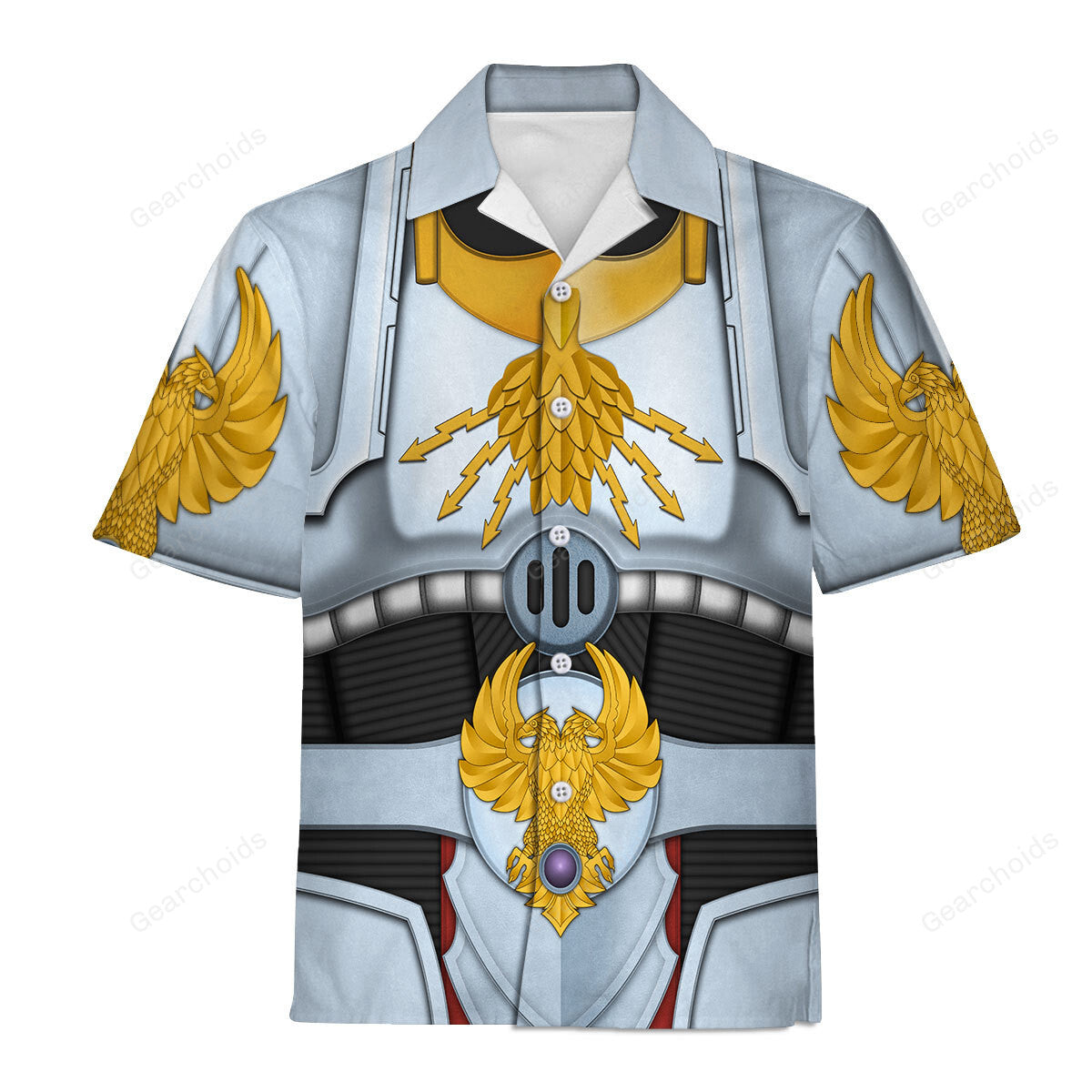 Warhammer General Trajann Valoris Adeptus Custodes – Costume Cosplay Hawaiian Shirt