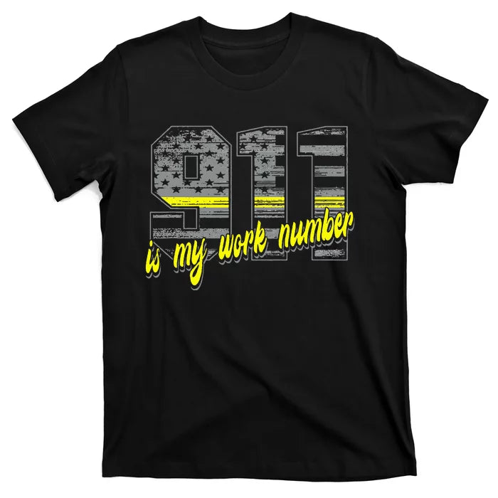 911 My Number Police Firefighter Unisex Shirt