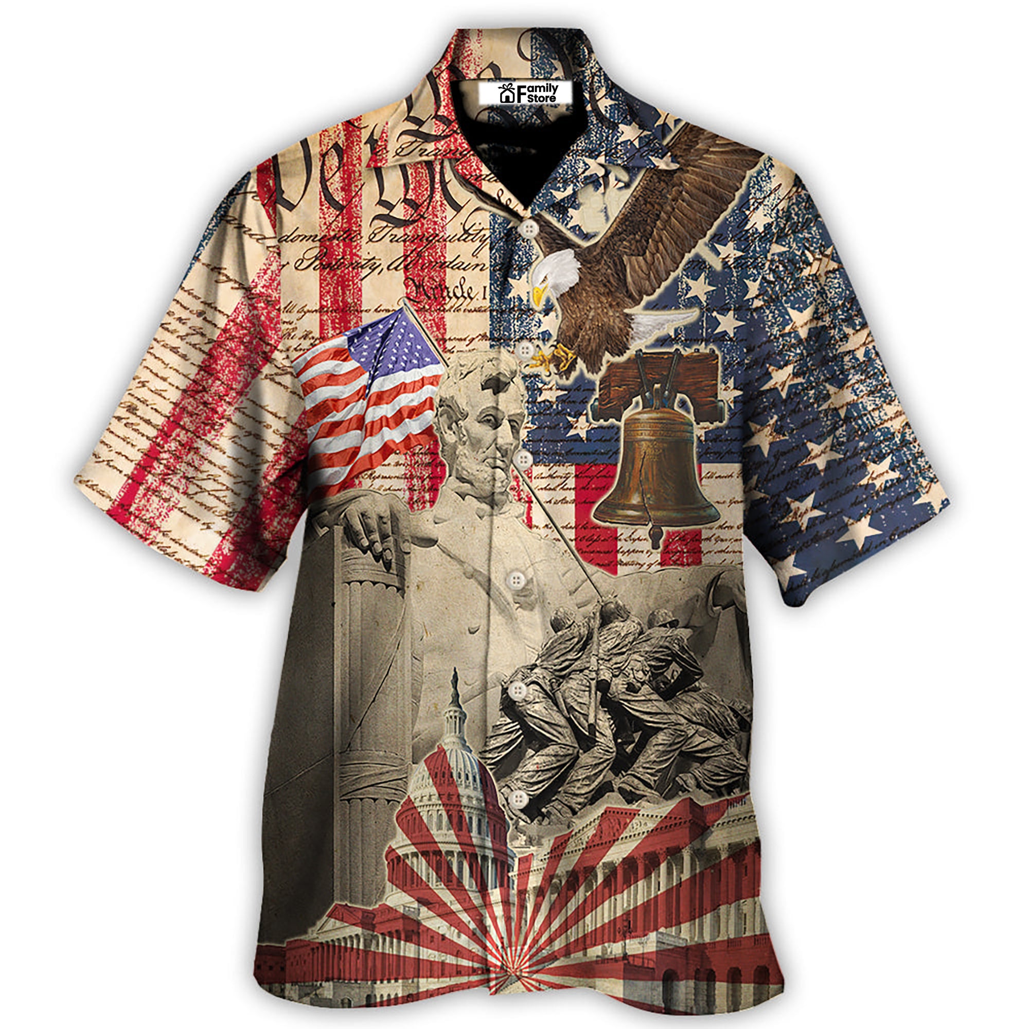 Veteran Without Heroes, We Are All Plain People – Hawaiian Shirt