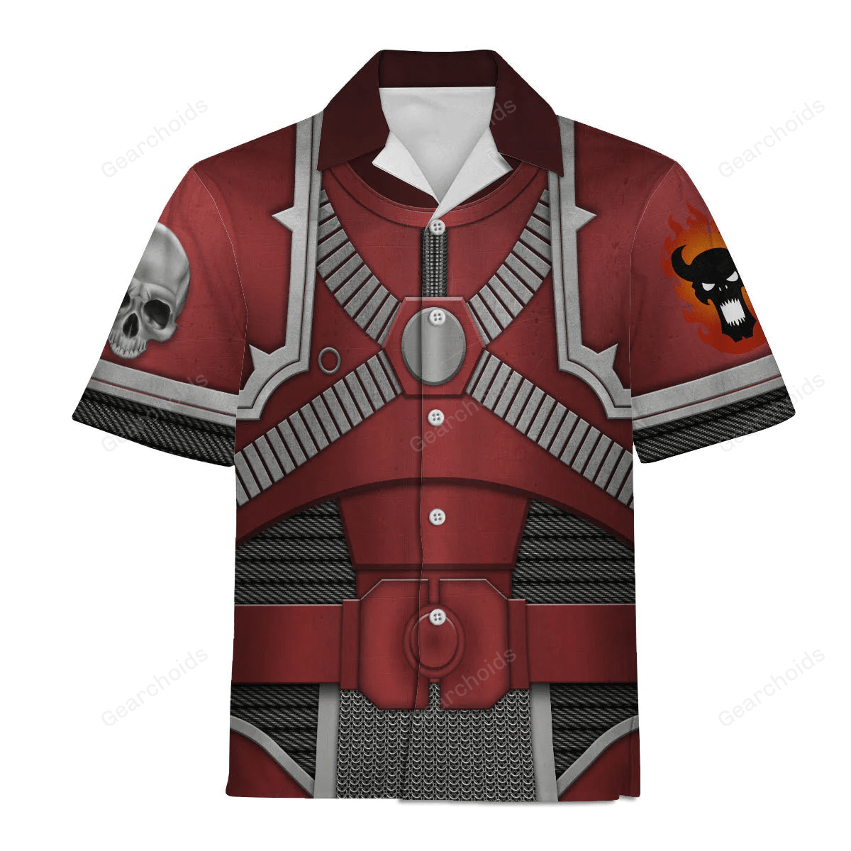 Warhammer Word Bearers Legion Colour Scheme – Costume Cosplay Hawaiian Shirt