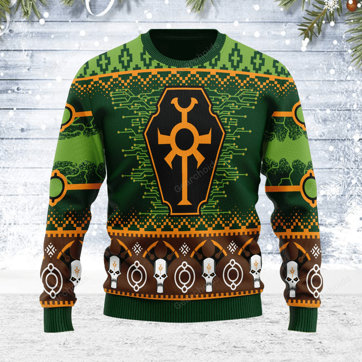 Warhammer Necron Iconic – Ugly Christmas Sweater