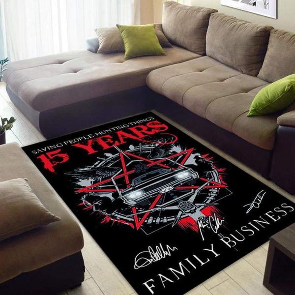 Supernatural Area Rug – HOME DECOR – BEDROOM LIVING ROOM DECOR