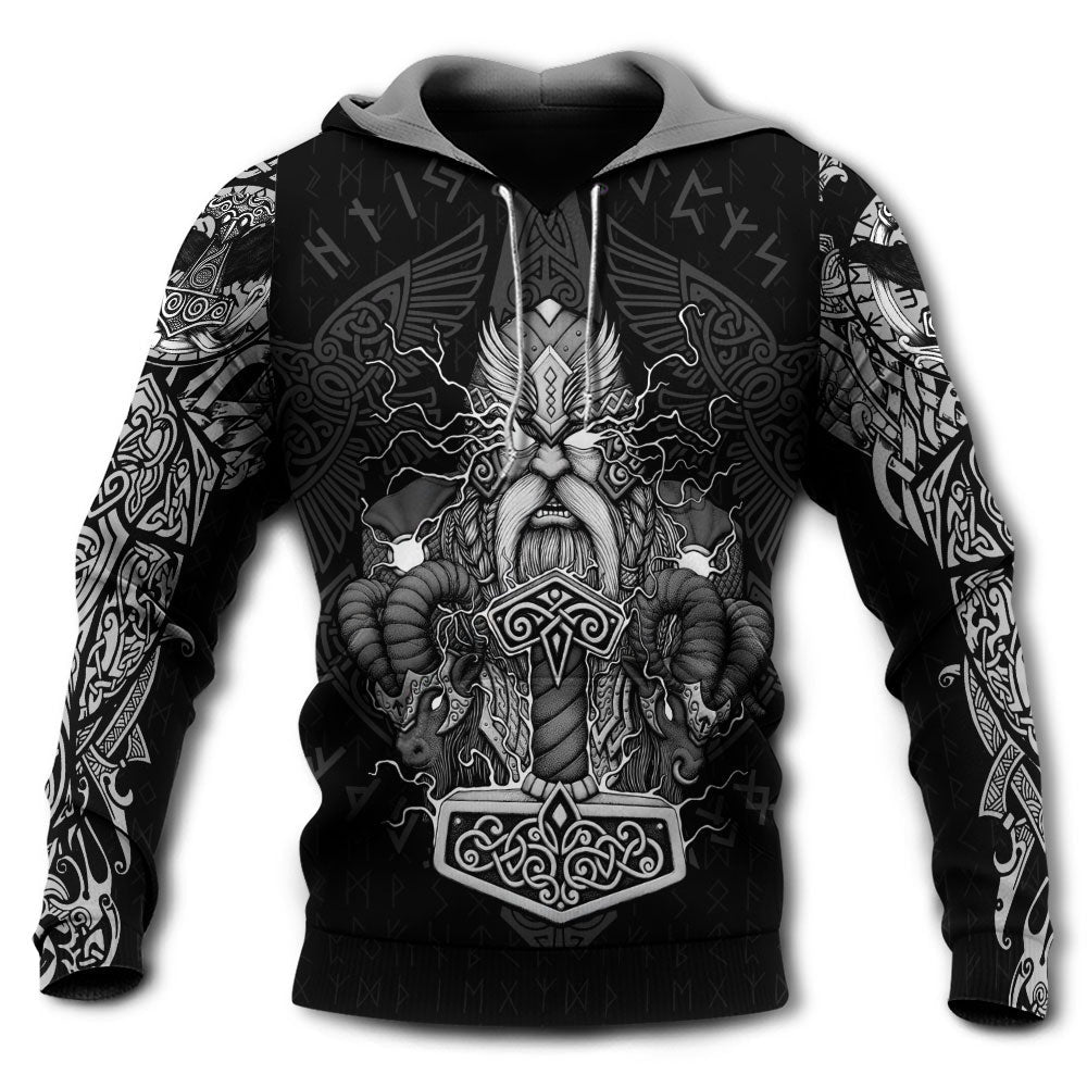 Viking Warrior Thor God Of Thunder – Hoodie