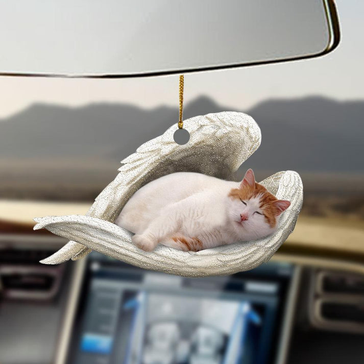 Turkish Van Sleeping Angel Ornament