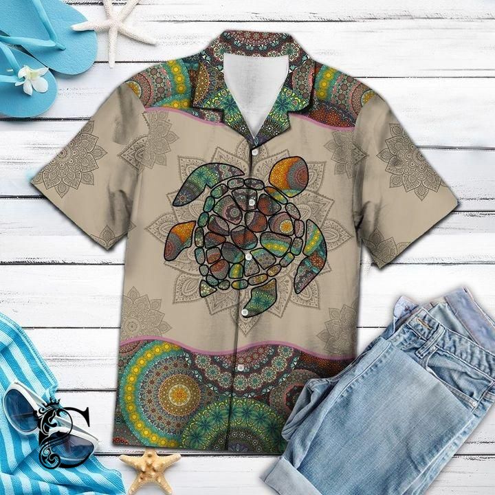 Turtle Mandala Hawaiian Shirt 131