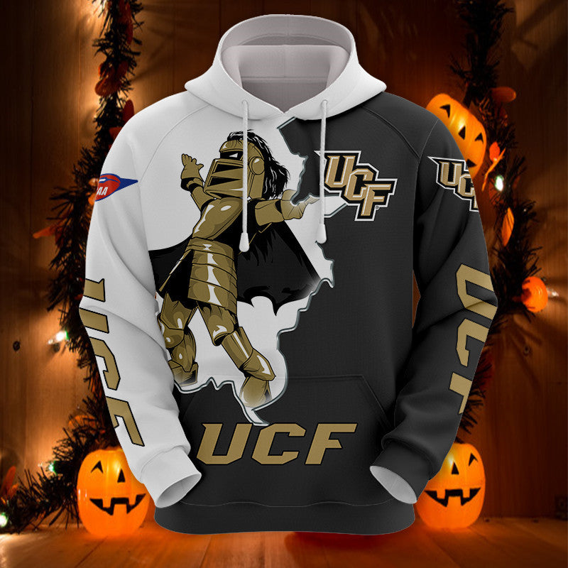 Ucf Knights Hoodies Mascot Printed