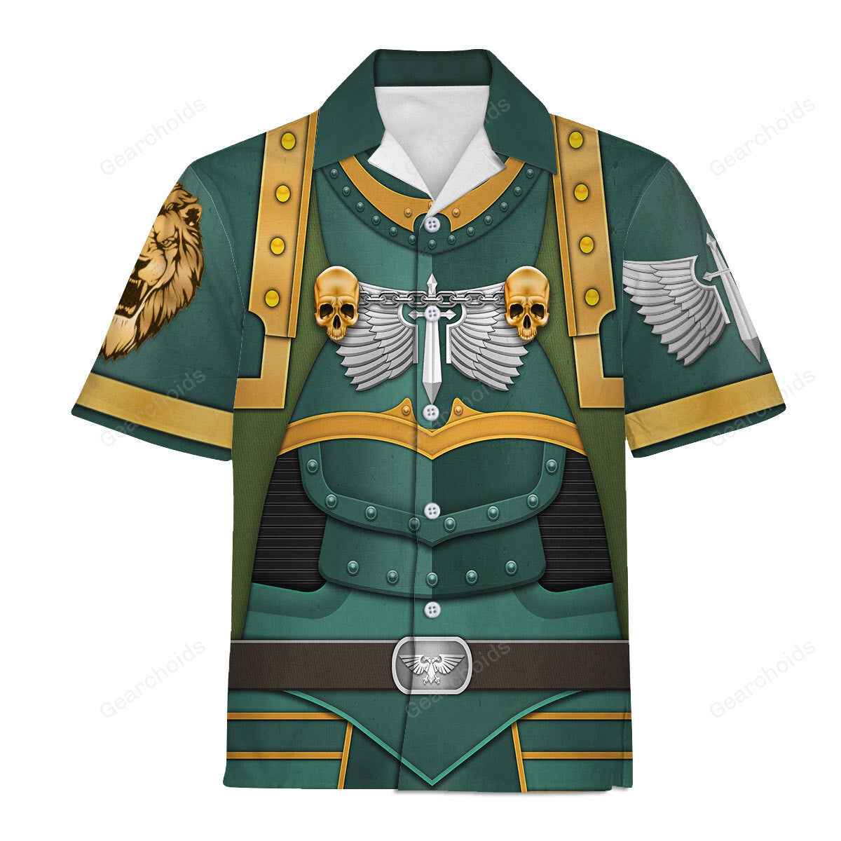 Warhammer Lion El Jonson Warrior – Costume Cosplay Hawaiian Shirt