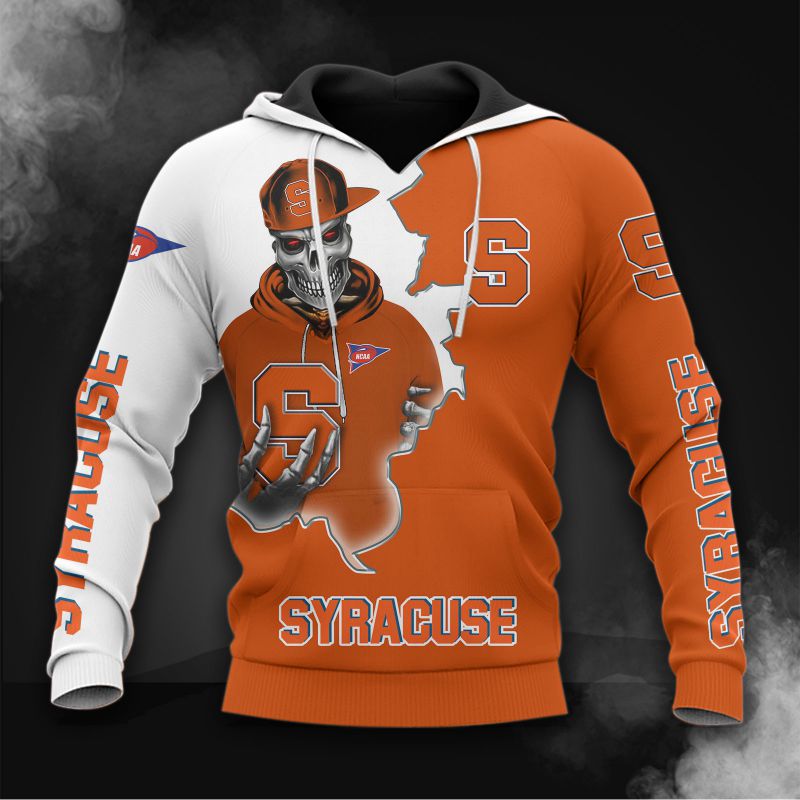 Syracuse Orange Skull Hoodies