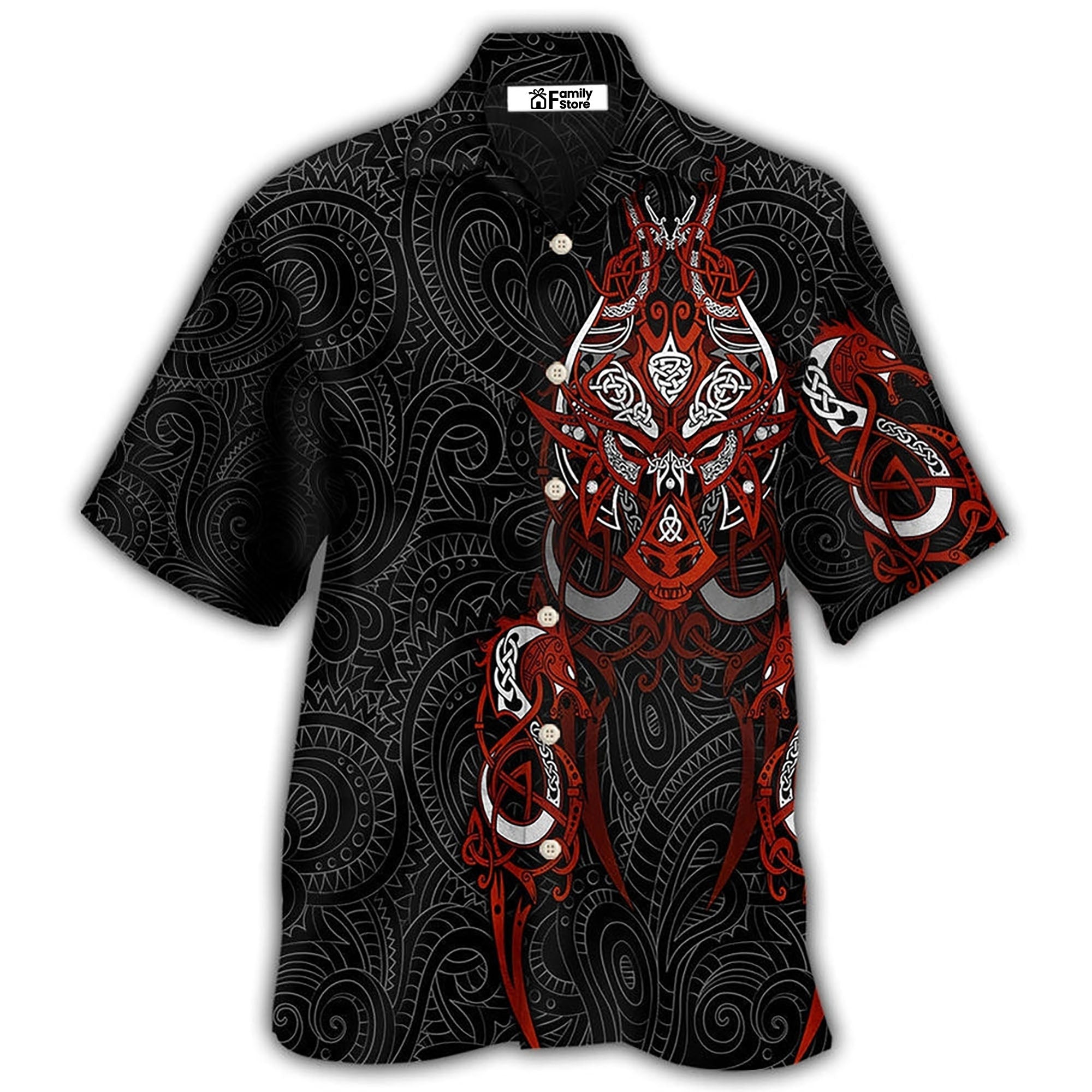 Viking Victory Life Style Cool Pattern Hawaiian Shirt