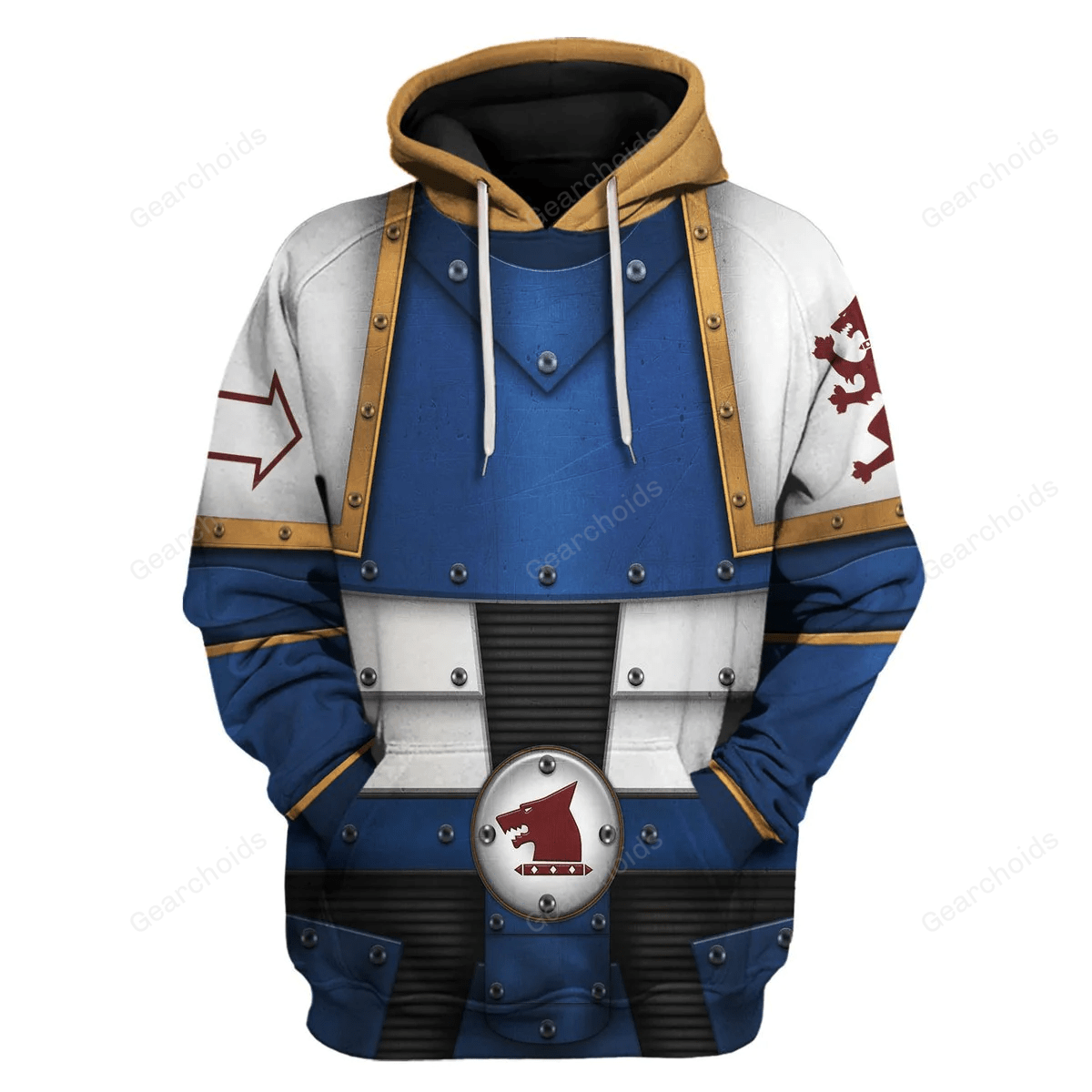 Pre-Heresy War Hounds Legion Colour Scheme – Costume Cosplay Hoodie Sweatshirt Sweatpants