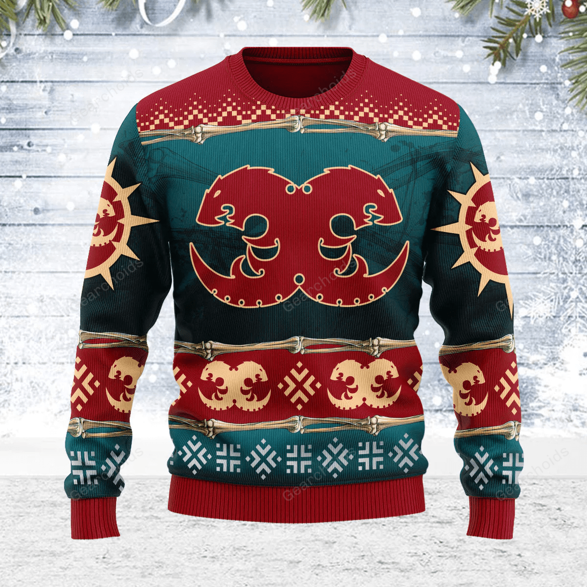 Warhammer Hive Fleet Behemoth Iconic – Ugly Christmas Sweater